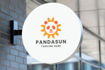 Panda Sun Pro Logo Template Screenshot 3