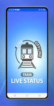  Indian Railway Train Status Android App Source Screenshot 1