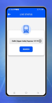  Indian Railway Train Status Android App Source Screenshot 3