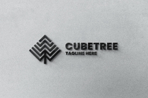 Cube Pine Tree Logo Screenshot 1