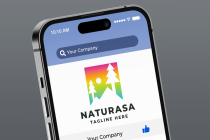 Nature Square Pro Logo Template Screenshot 3