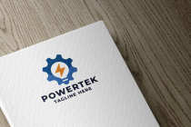 Powertek Pro Logo Template Screenshot 2