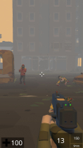 Zombie City Shooter FPS - Unity Source Code Screenshot 1