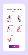 Home Workout - Android App Source Code Screenshot 4