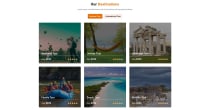 TravelRide - Tours and Travels Booking HTML Screenshot 3