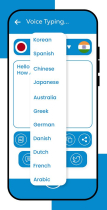 Voice Typing  All Languages - Android Source Code Screenshot 6