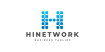 Hinetwork - Letter H Logo Template Screenshot 1