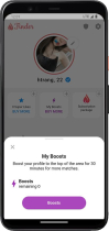 Finder - Match and Chat - Flutter App Screenshot 2