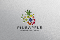 Pixel Pineapple Studio Pro Logo Template Screenshot 2