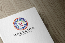 Maze Lion Pro Logo Templates Screenshot 3