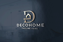 Deco Home Letter D Pro Logo Template Screenshot 1