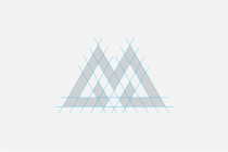 Mountain  Letter M Logo Template Screenshot 2
