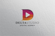 Delta Studio Later D Branding Logo Screenshot 1