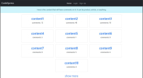 CodeXpress - Dynamic Content Node.js App Screenshot 1