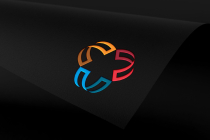 Abstract Tricolor Modern Colorful Logo Design Screenshot 3