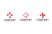 Medical Healthcare Plus Love Logo Design Screenshot 2