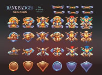 Rank Badges 02 Game Assets Screenshot 2