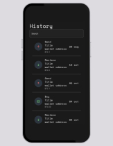  Crypto Wallet React Native UI Template  Screenshot 5