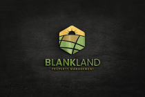 Blank Land Properties Logo Design Template Screenshot 2