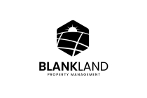 Blank Land Properties Logo Design Template Screenshot 3