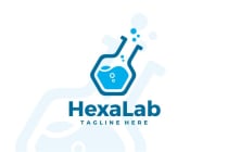 Hexagon Lab Logo Screenshot 1
