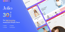 Julio - Multipurpose Shopify Theme OS 2.0 Screenshot 1