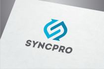 Sync Pro Letter S Vector Logo Design Template Screenshot 1