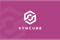 Sync Cube Letter S Logo Design Template Screenshot 2