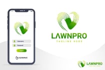 Creative Professional Landscape Lawn Care Logo Screenshot 4