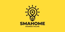 Smart Home Location Logo Template Screenshot 2