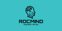 Rocket Mind Logo Template Screenshot 2