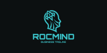 Rocket Mind Logo Template Screenshot 3