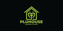 Eco Plug House Logo Template Screenshot 3