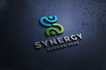 Letter S - Synergy  Logo Screenshot 1