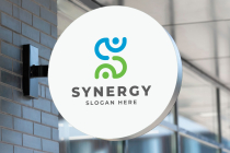 Letter S - Synergy  Logo Screenshot 2
