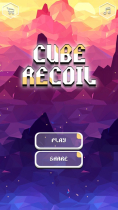 Cube Recoil - Buildbox Template Screenshot 1