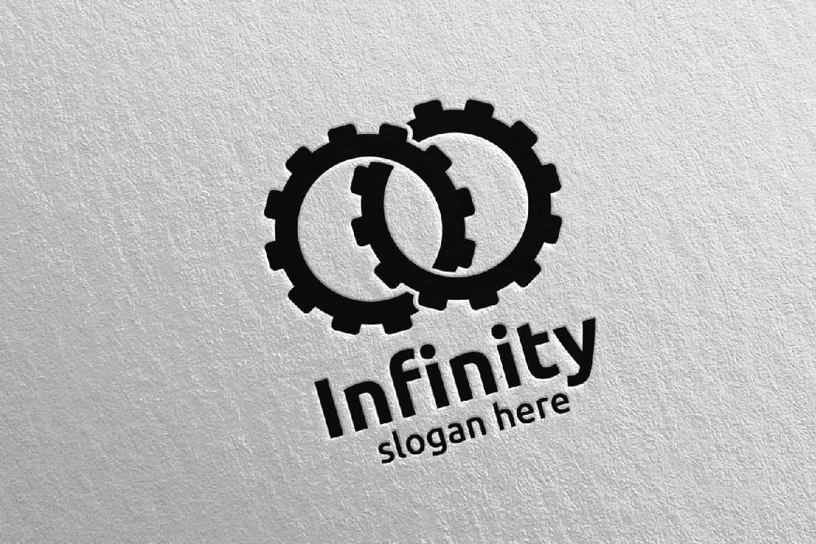infinity loop logo design 8