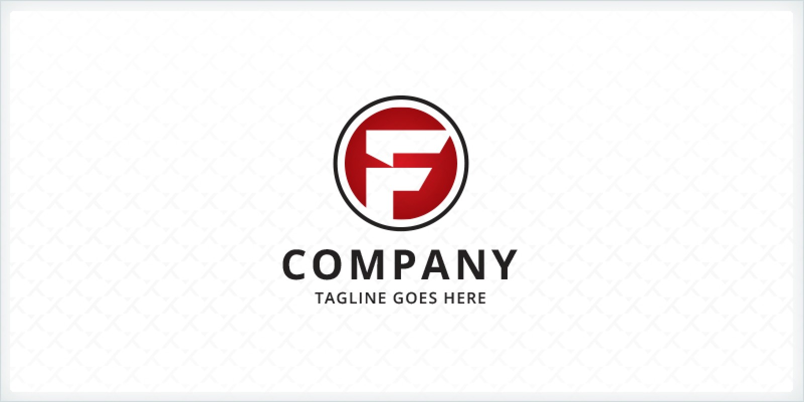 circle letter f logo