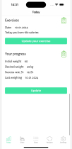 Fitness And Meals - iOS Source Code Screenshot 4