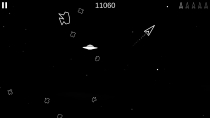 Asteroids - Unity Retro Game With AdMob Screenshot 3