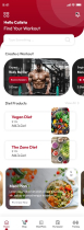 CrossFit Fitness And Workout App - Adobe XD Screenshot 8