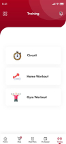 CrossFit Fitness And Workout App - Adobe XD Screenshot 48