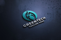 Green Tech Pro Logo Template Screenshot 1