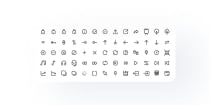 500 Editable Line Icons in FIGMA Screenshot 2