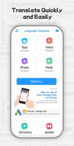 Language Translator - Android App Template Screenshot 1