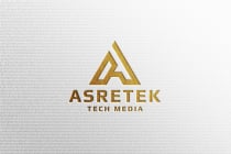 Asretek Letter A Logo Screenshot 2