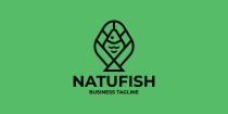 Nature Eco Fish Logo Template Screenshot 3