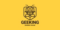 Geek King Logo Template Screenshot 2