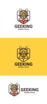 Geek King Logo Template Screenshot 3