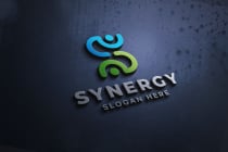 Letter S - Synergy  Logo Screenshot 1